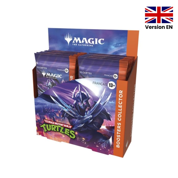 Magic The Gathering - Display Collector - Teenage Mutant Ninja Turtles - Boite de 12 Boosters en anglais