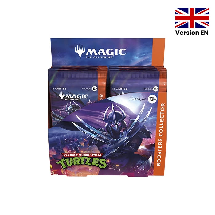 Magic The Gathering - Display Collector - Teenage Mutant Ninja Turtles - Boite de 12 Boosters en anglais