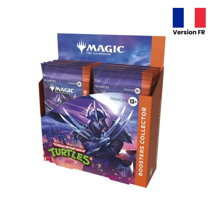Magic The Gathering - Display Collector - Teenage Mutant Ninja Turtles - Boite de 12 Boosters en français
