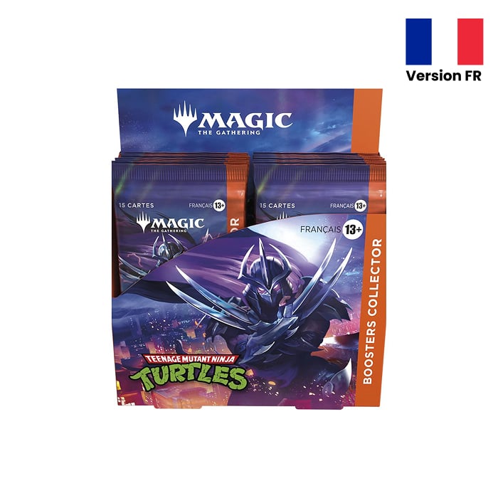 Magic The Gathering - Display Collector - Teenage Mutant Ninja Turtles - Boite de 12 Boosters en français