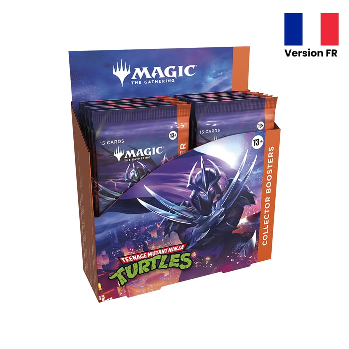 Magic The Gathering - Display Collector - Teenage Mutant Ninja Turtles - Boite de 12 Boosters en français