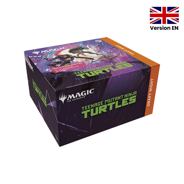 Magic The Gathering - Draft Night - Teenage Mutant Ninja Turtles - en anglais