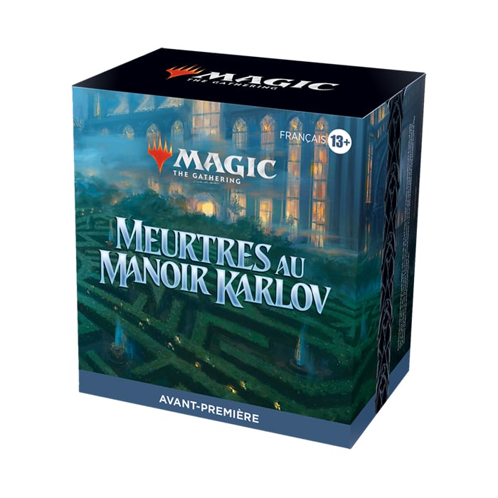Magic The Gathering - Kit d'Avant-Premiere - Manoir Karlov - en français