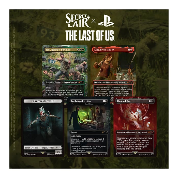 Magic The Gathering - Secret Lair - The Last Of Us Part 1 (Non Foil) - en anglais