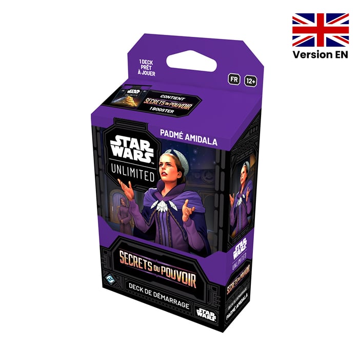 Star Wars Unlimited - Starter Deck - Padmé Amidala - Secrets Of Power - en anglais