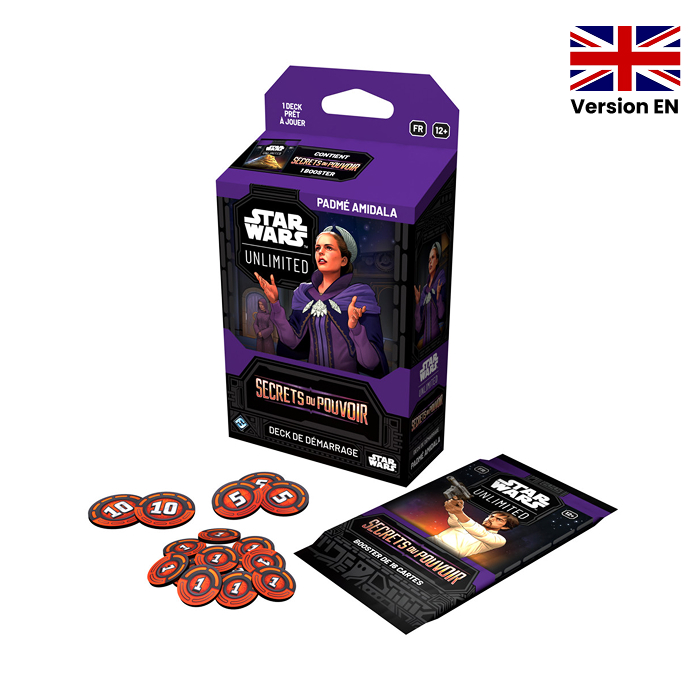 Star Wars Unlimited - Starter Deck - Padmé Amidala - Secrets Of Power - en anglais