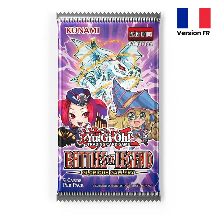 Yu-Gi-Oh - Display - Batailles de Légende : La Glorieuse Galerie + 1 Booster Intuition d'Alliance offert -Boîte de 24 Boosters en français