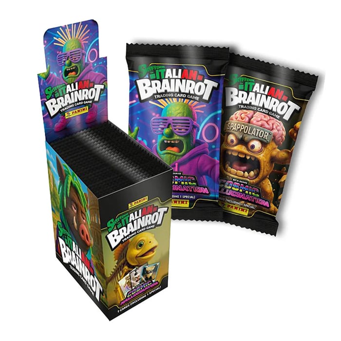 Panini - Display - Skifidol Italian Brainrot TCG 2 - Boite de 24 pochettes en français
