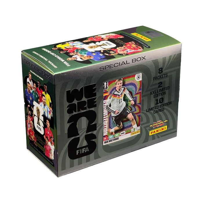 Panini - Special Box 8 Pochettes - Coupe du Monde de la FIFA 2026 - Adrenalyn XL - en français