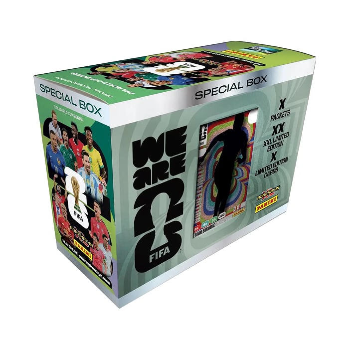 Panini - Special Box 8 Pochettes - Coupe du Monde de la FIFA 2026 - Adrenalyn XL - en français