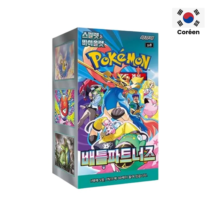 Pokémon - Display - Battle Partner - SV9 - Boîte de 30 Boosters en coréen