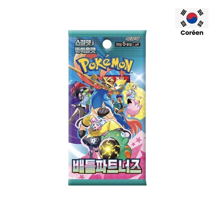 Pokémon - Display - Battle Partner - SV9 - Boîte de 30 Boosters en coréen