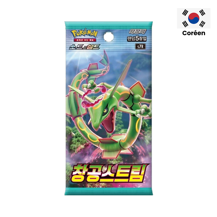 Pokémon - Display - Blue Sky Stream - S7R - Boîte de 30 Boosters en coréen