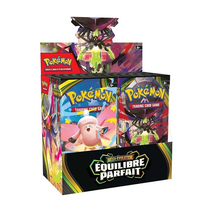 Pokémon - Pack - Duo de Tripack Equilibre Parfait ME03 + 1 display Equilibre Parfait ME03 - en français