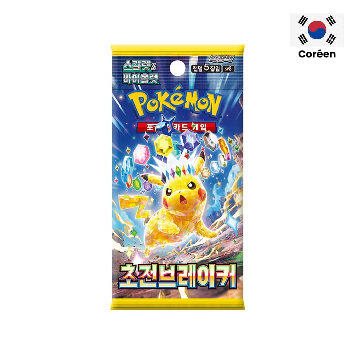 Pokémon - Display - Supercharged Breaker - SV8 - Boîte de 30 Boosters en coréen