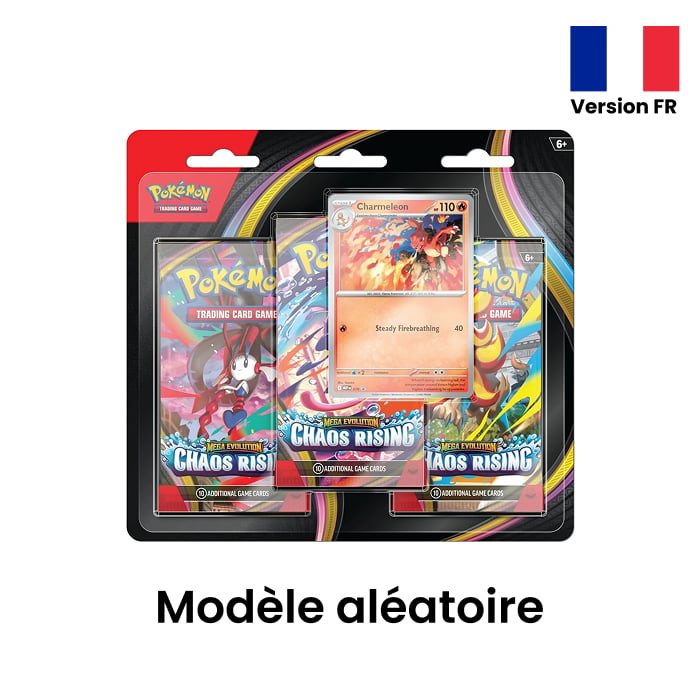 Pokémon - Tripack - Chaos Ascendant- en français (modèle alétoire)