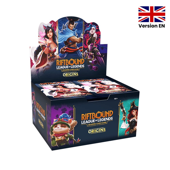 Riftbound : League Of Legends TCG - Display - Origins - Boite de 24 boosters en anglais