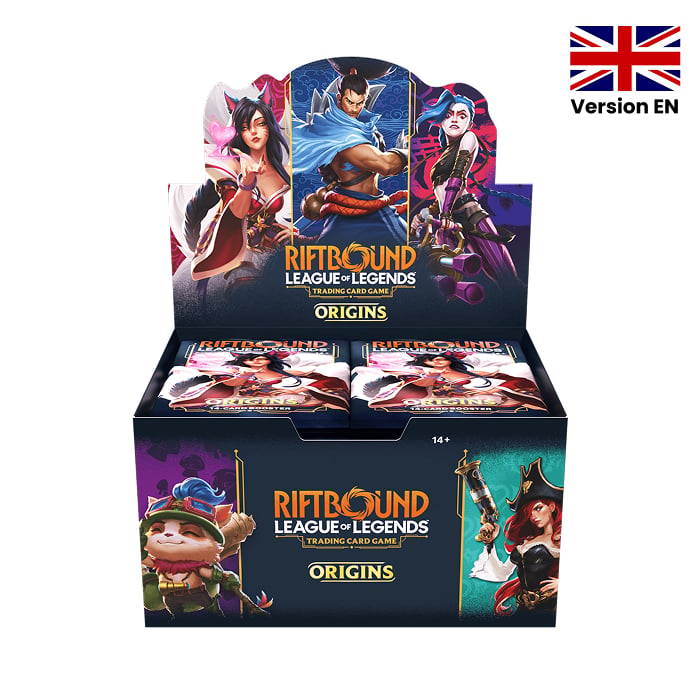 Riftbound : League Of Legends TCG - Display - Origins - Boite de 24 boosters en anglais