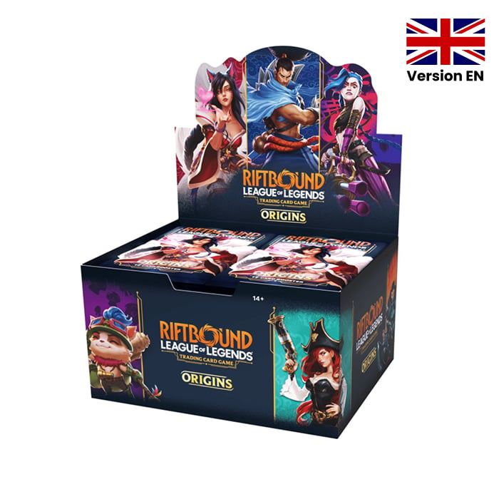 Riftbound : League Of Legends TCG - Display - Origins - Boite de 24 boosters en anglais