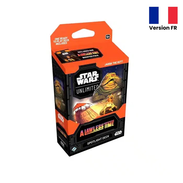 Star Wars Unlimited - Deck - Jabba le Hutt - Sans Foi ni Loi - Set 7 - en français