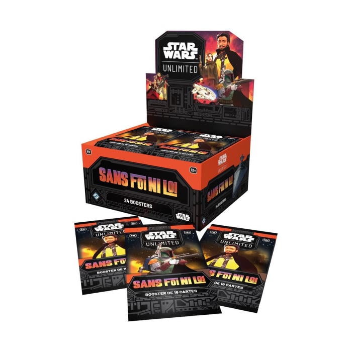 Star Wars Unlimited - Display - Sans Foi ni Loi - Set 7 - Boite de 24 boosters en français
