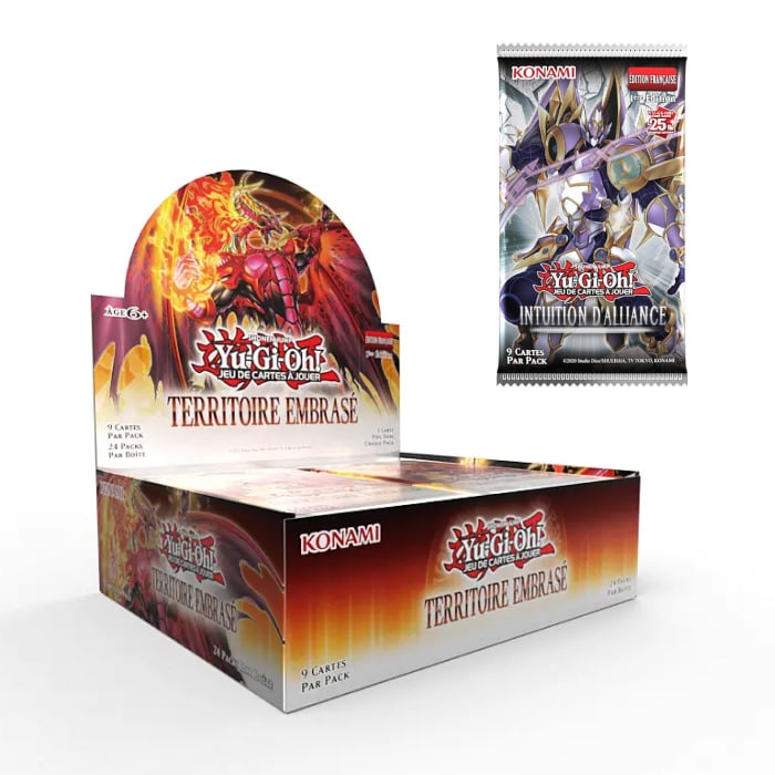 Yu-Gi-Oh - Display - Blazing Dominion - BLZD - + 1 Booster Intuition d'Alliance offert - Boite de 24 boosters en français