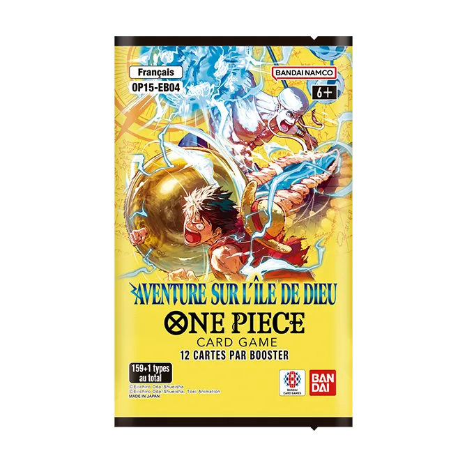 One Piece - Display - Aventure sur l'île de Dieu - OP15 - Boite de 24 Boosters en français