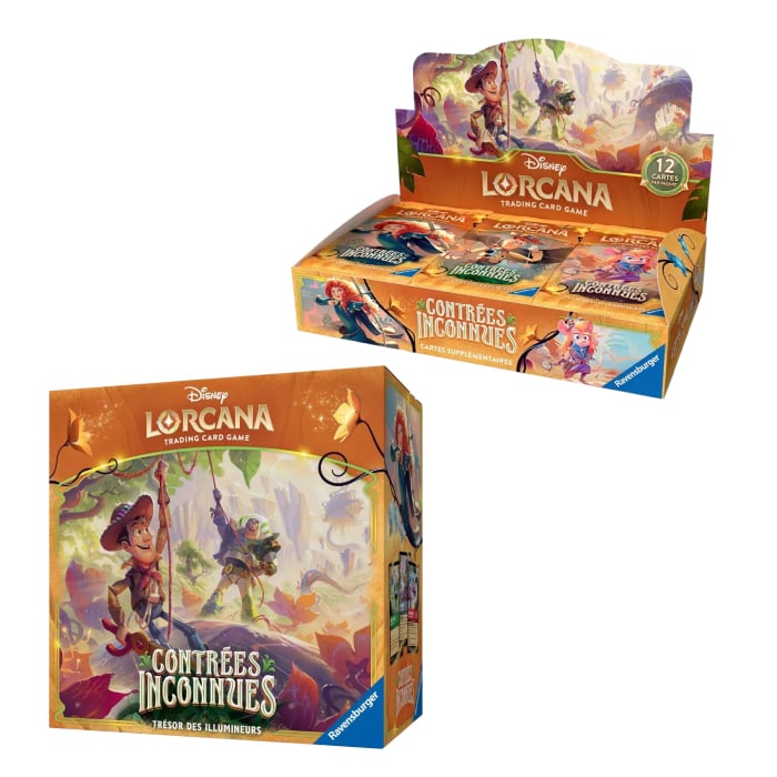 Lorcana - Pack - Display Chapitre 12 + Trove Pack Chapitre 12 - Contrées Inconnues - en français