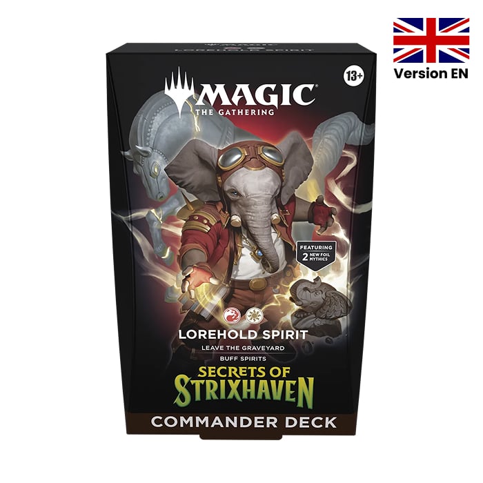 Magic The Gathering - Deck Commander - Lorehold Spirit - Secrets of Strixhaven - en anglais