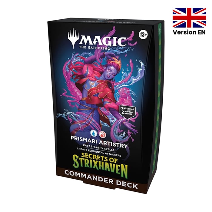 Magic The Gathering - Deck Commander - Prismari Artistry - Secrets of Strixhaven - en anglais