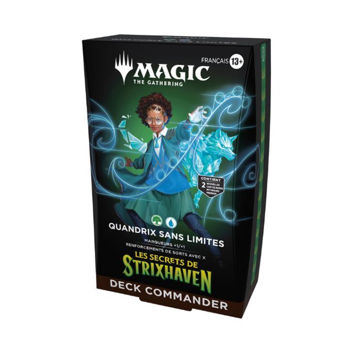 Magic The Gathering - Deck Commander - Quandrix sans limites - Les Secrets de Strixhaven - en français