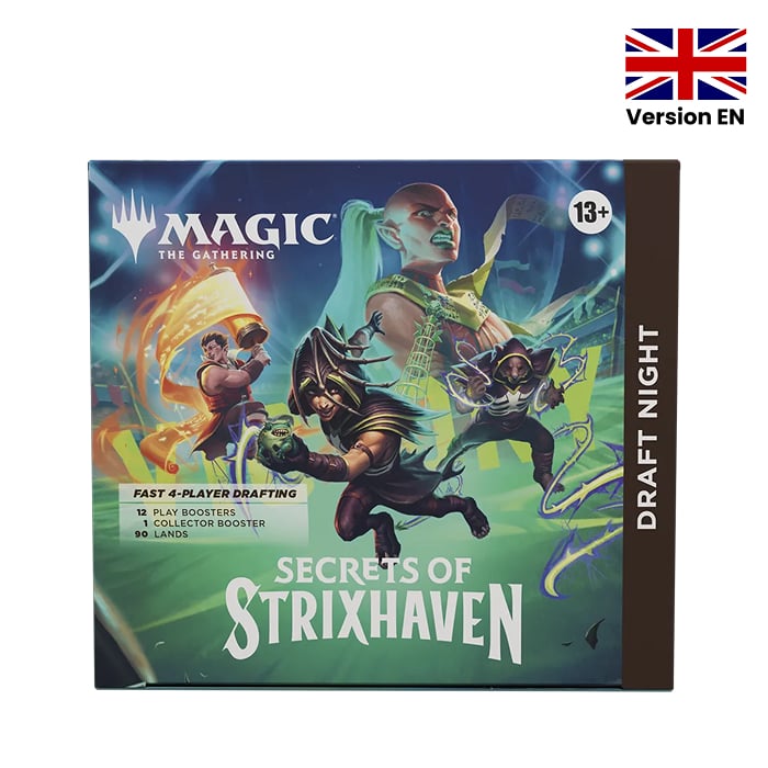 Magic the Gathering - Draft Night - Secrets of Strixhaven - en anglais