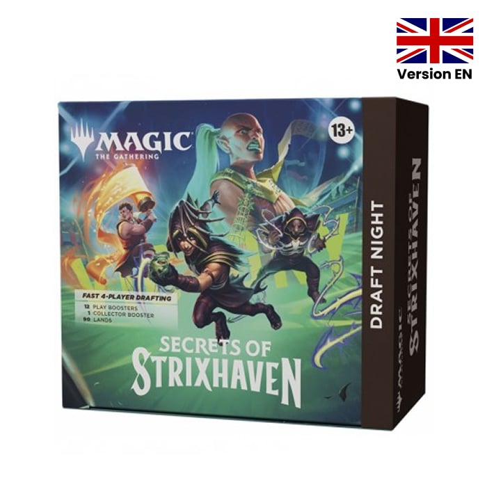 Magic the Gathering - Draft Night - Secrets of Strixhaven - en anglais
