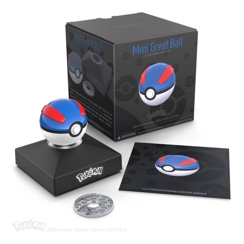 Pokémon - Mini Super Ball - Réplique électronique diecast