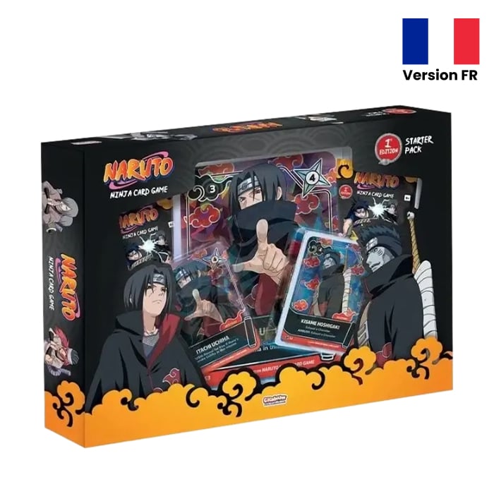 Naruto Mythos TCG - Coffret - Spécial Itachi - Konoha Shidō - Coffret en français ÉDITION 2