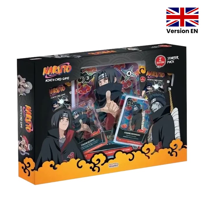 Naruto Mythos TCG - Coffret - Spécial Itachi - Konoha Shidō - Coffret en anglais ÉDITION 2