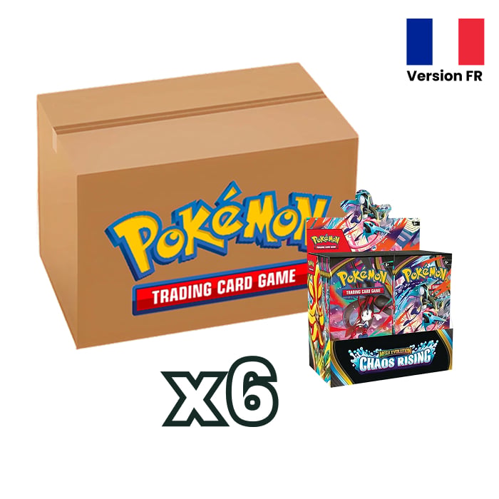Pokémon - CASE - Chaos Ascendant - ME04 - Carton 6 Display en français