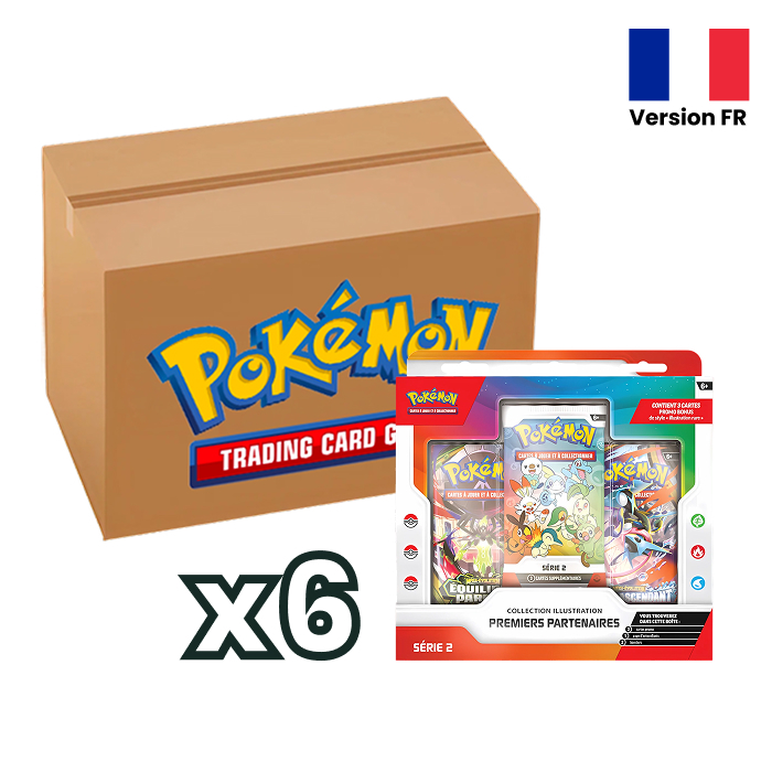 Pokémon - CASE - Coffret Collection Illustration - Premiers Partenaires - Serie 2 - en français