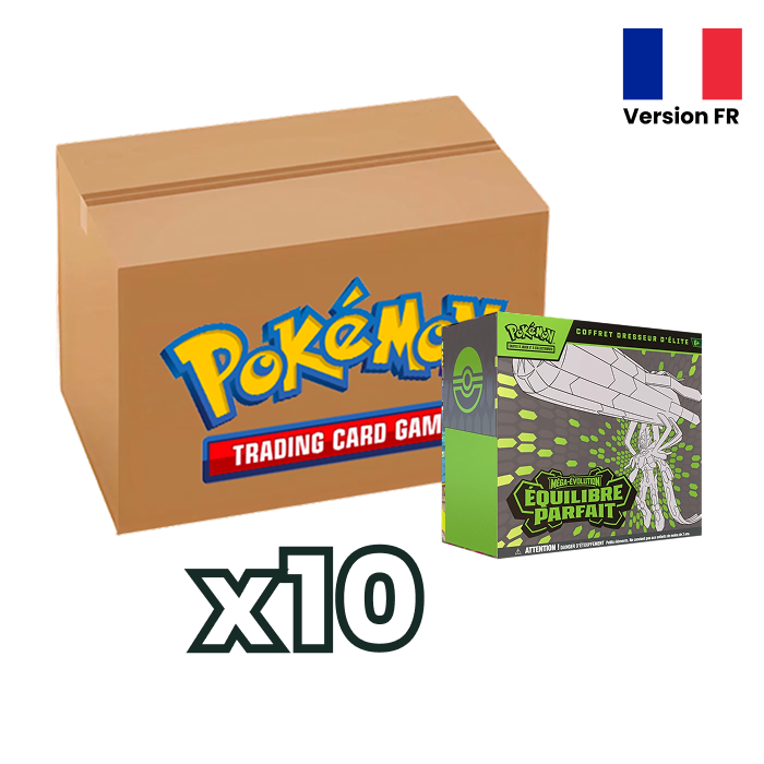 Pokémon - CASE - Équilibre Parfait - ME03 - Carton 10 Coffret Dresseur d’Elite en français