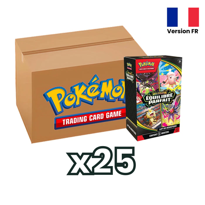 Pokémon - CASE - Équilibre Parfait - ME03 - Carton 25 Bundle en français
