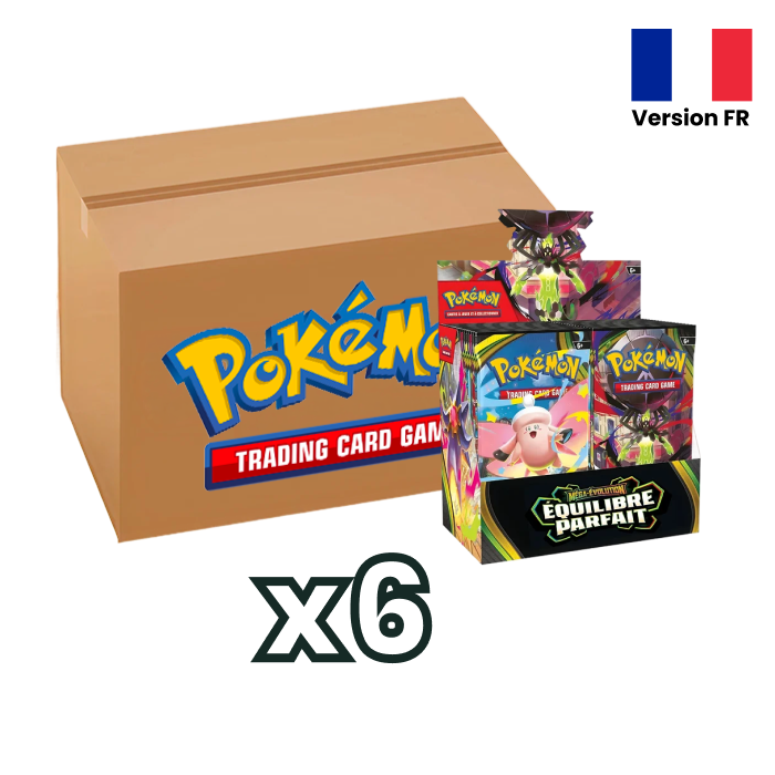Pokémon - CASE - Équilibre Parfait - ME03 - Carton 6 Display en français