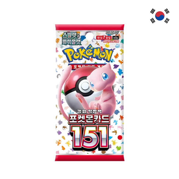 Pokémon - Display - 151 - SV2A - Boîte de 20 Boosters en coréen
