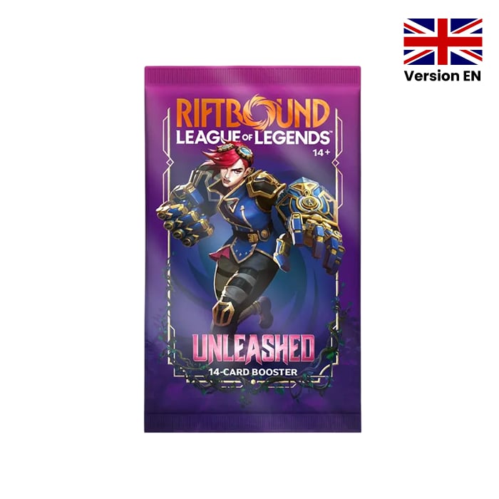 Riftbound : League Of Legends - Display - Unleashed - Boite de 24 Boosters en anglais