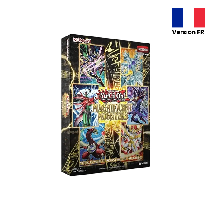 Yu-Gi-Oh - Pack - 1 Case Magnificent Monsters MAMO + 1 Case Mega Pack MP25 - en français