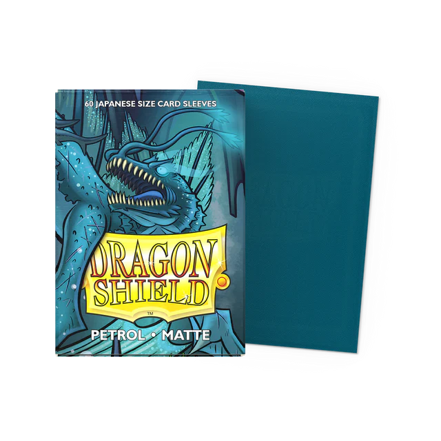 Dragon Shield - Sleeves - Japanese - Petrol - 60 Sleeves