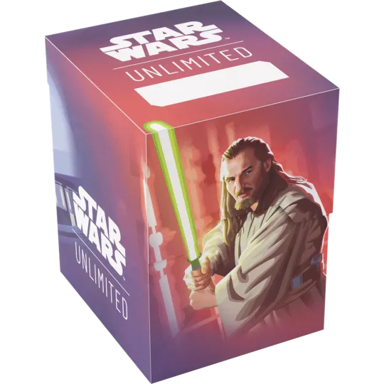 Star Wars Unlimited - Deck Box - Qui-Gon Jin - Gamegenic