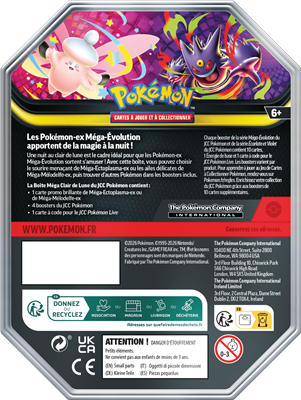 Pokémon - Pokébox - Méga Mélodelfe ex - 2026 - en français