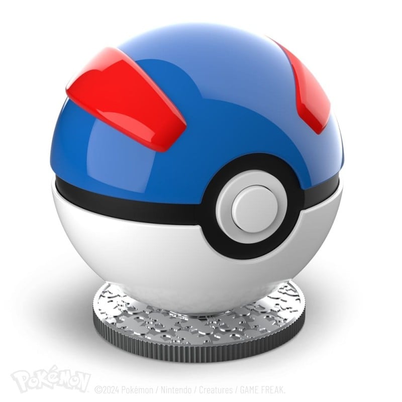 Pokémon - Mini Super Ball - Réplique électronique diecast