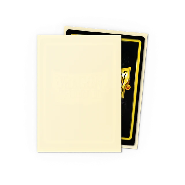 Dragon Shield - Standard Sleeves - Matte - Ivory - 100 Sleeves