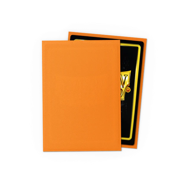 Dragon Shield - Small Sleeves - Japanese - Matte Orange - 60 Sleeves